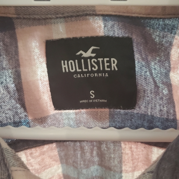 Hollister Button Down Plaid - Picture 3 of 3